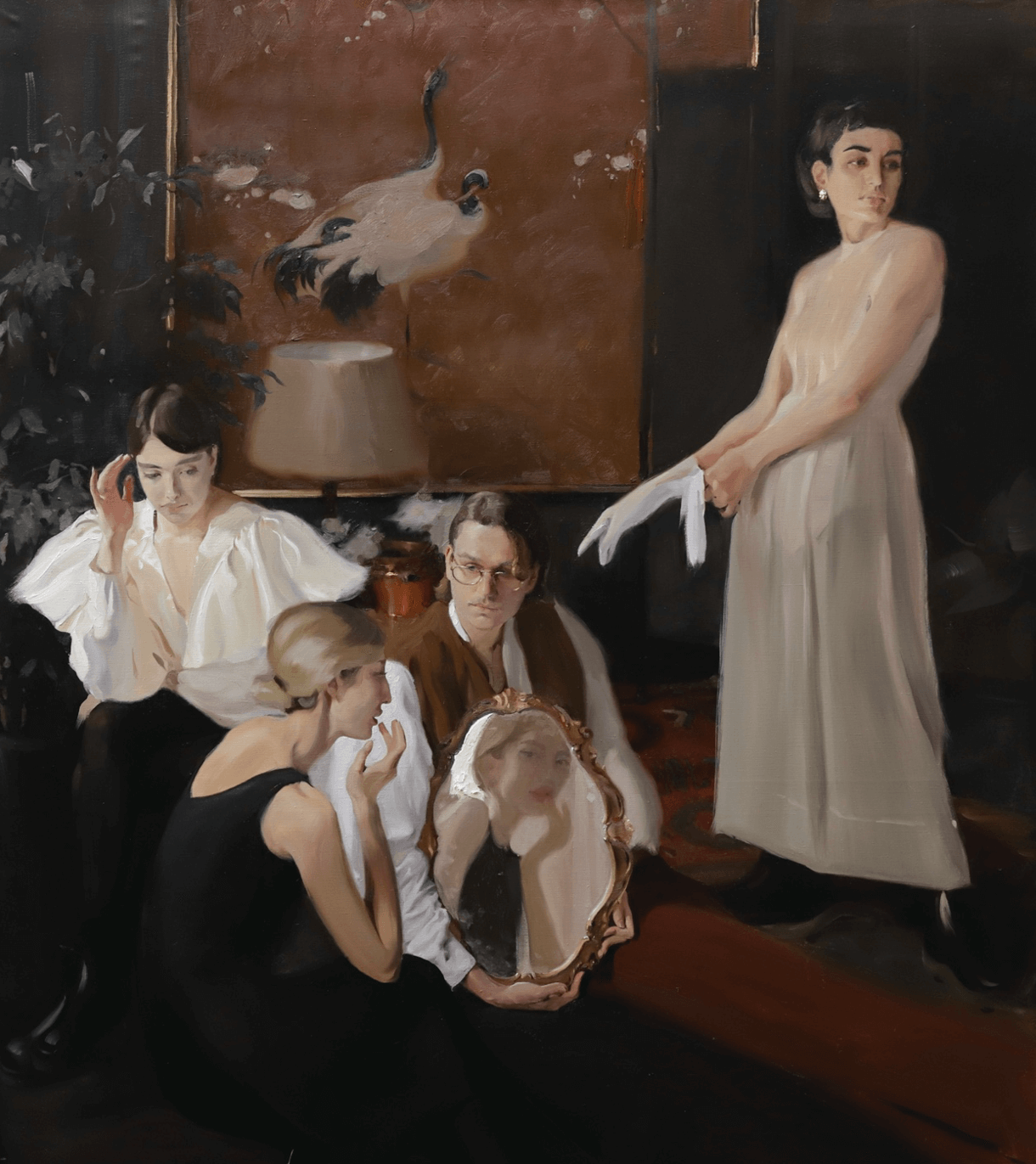 "Untitled", 217x190cm, oil on canvas