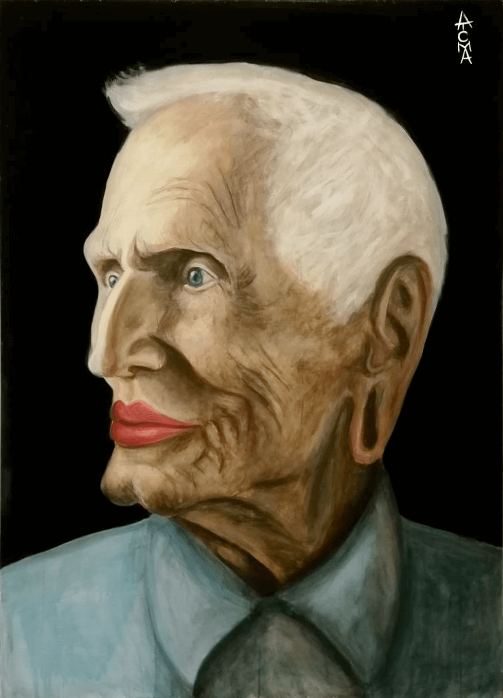 „Immortal Beauty”, oil on canvas, 150x100cm