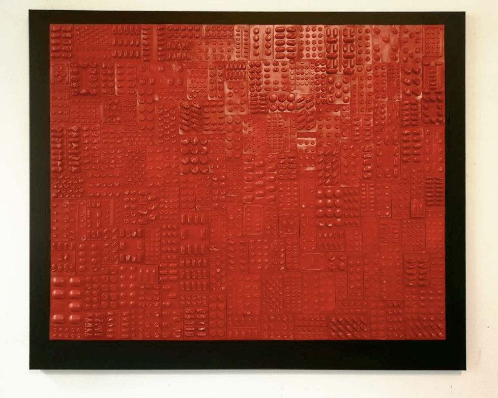 „Pharmakon”, mixed media, 95x115cm